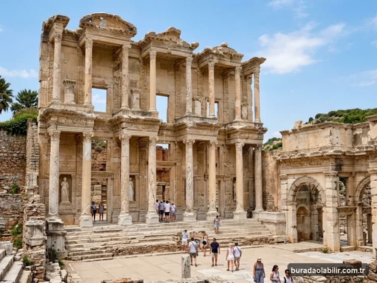 Efes Antik Kenti Celsus Kütüphanesi Selçuk