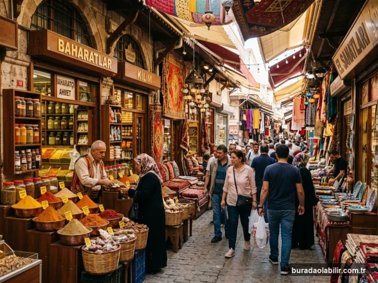 Tarihi Kemeraltı Çarşısı hanları ve sokakları