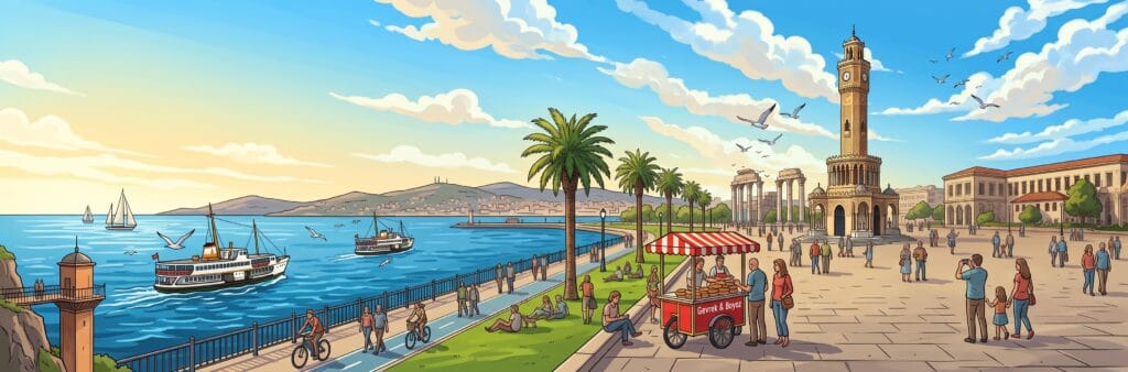 İzmir temalı üst kapak görseli