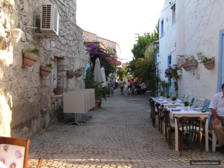Alaçatı Taş Evleri ve Begonvilli Sokak Rotası