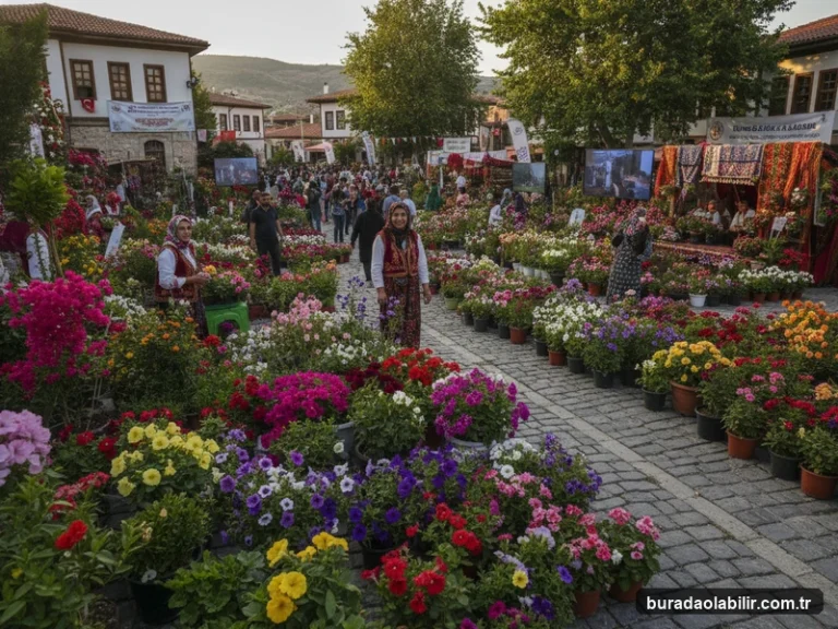 Bayındır Çiçek Festivali ve Süs Bitkileri Ege Bahçelerinin Rengi kültürel mirası ve mimari detayları