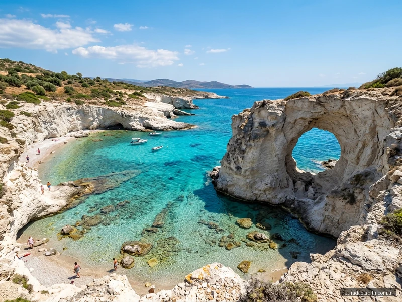 Çeşme Delikli Koy Beyaz Kayalıkları ve Doğal Kıyı Rehberi