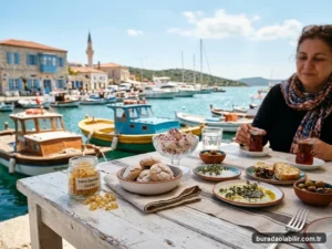 Çeşme damla sakızlı kurabiye ve sakız reçeli