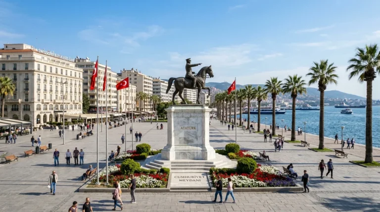 Cumhuriyet Meydanı Pietro Canonica İmzalı Şaha Kalkan At Üzerinde Atatürk Anıtı