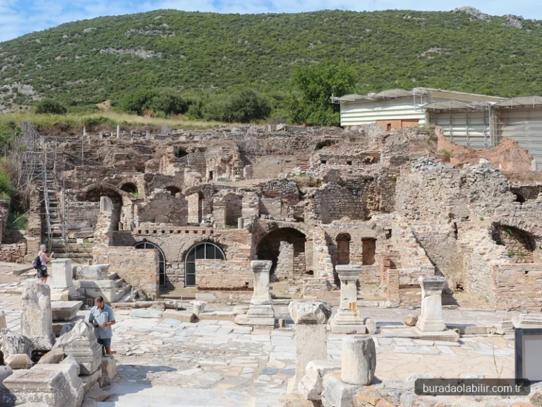 Efes Yamaç Evler Roma dönemi villaları ve taban mozaikleri