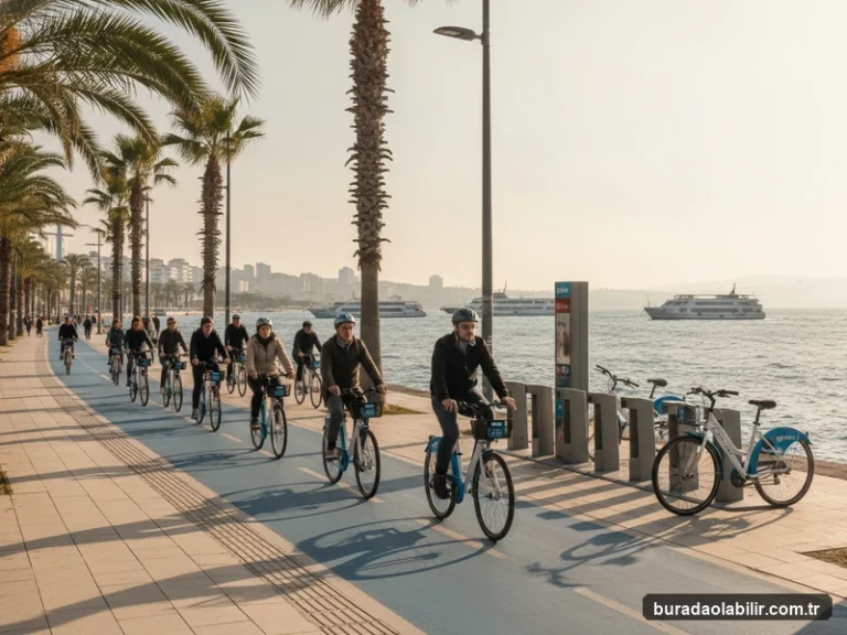 İzmir Körfez bisiklet yolu BİSİM