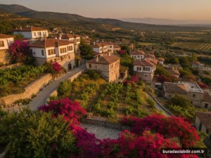 Selçuk Şirince Köyü taş konakları ve vadisi