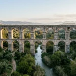 Tarihi Şirinyer Kızılçullu Roma Su Kemerleri Meles Vadisi ve İki Katlı Taş Kemerler