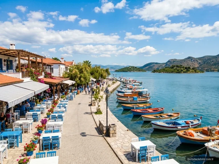 Çeşmealtı Sahili Gezi Rehberi ve Ada Manzaraları
