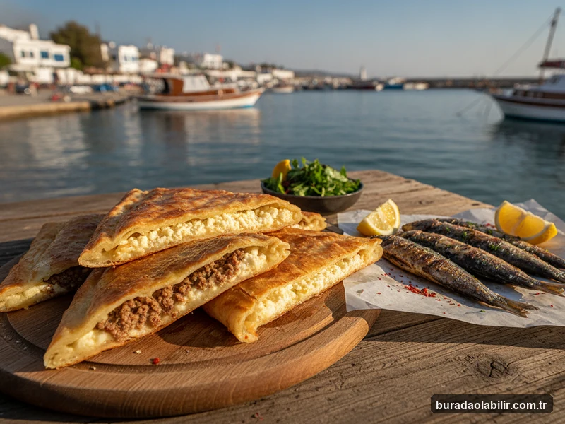 Urla İskele Balıkçıları ve Çeşmealtı Katmer Ustaları Rotası kültürel mirası ve mimari detayları