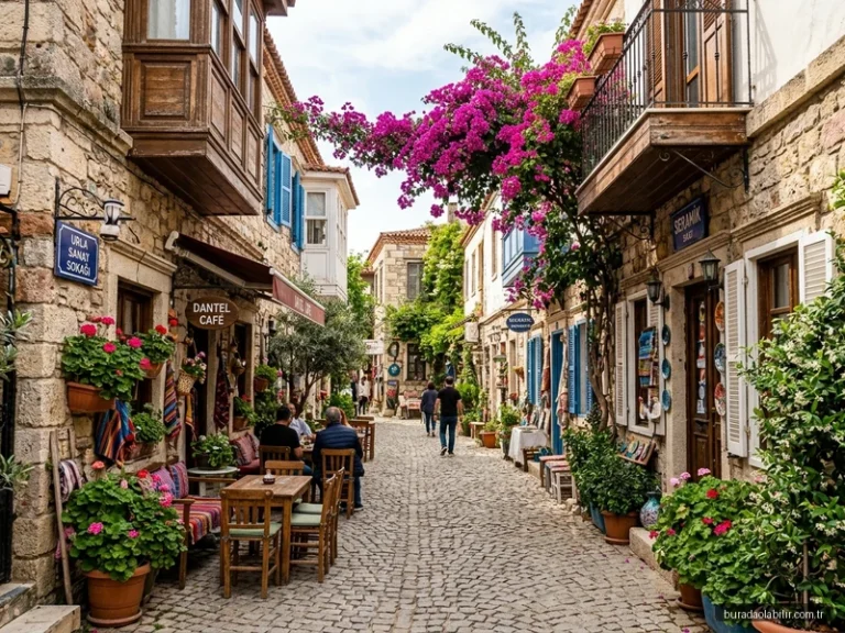Urla Sanat Sokağı Tarihi Taş Konakları ve Atölye Rotası